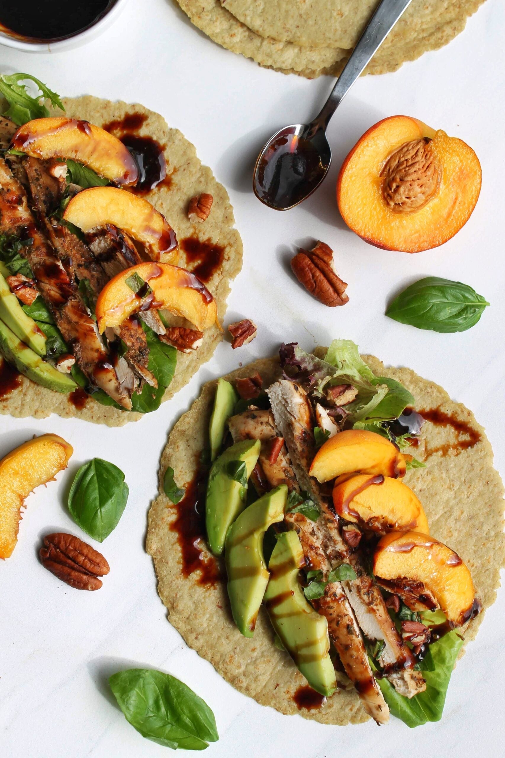 Get Your Best Gut Reaction with a Chicken & Peach Wrap