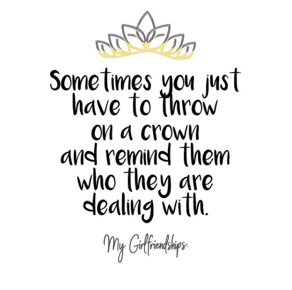Straighten That Crown