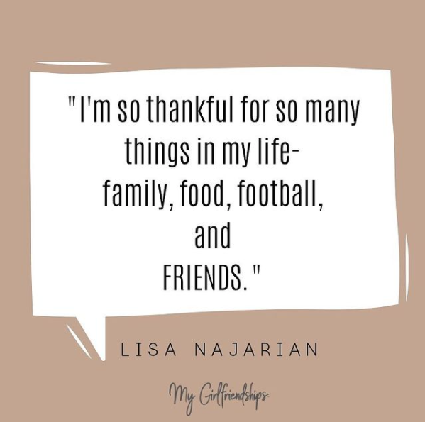 Family, Food, Football, & Friends