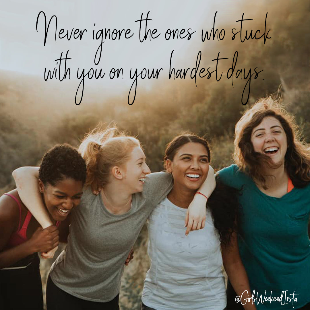 Never Forgetting What Our Friends Do