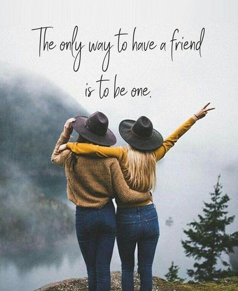 Being Friends is a Two-Way Street