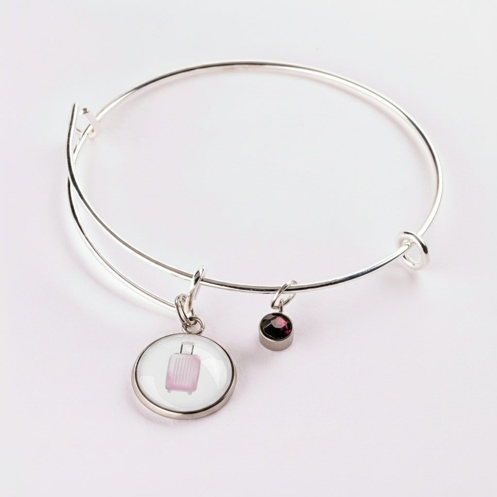 February Birthstone Charm