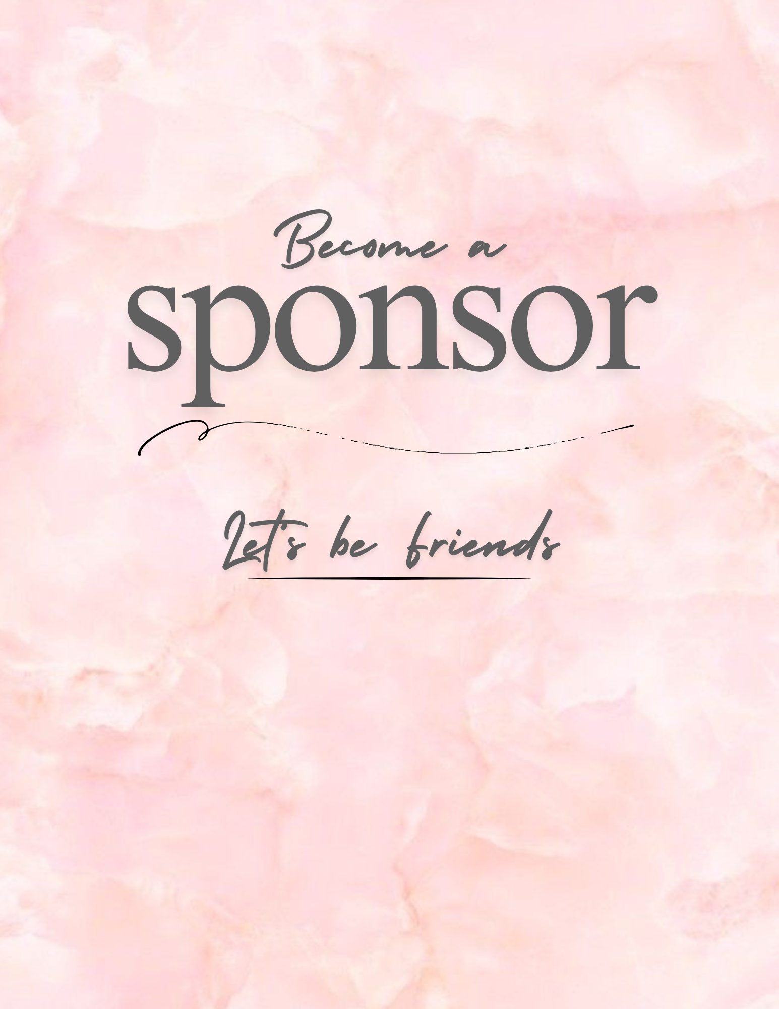 Podcast Let's Be Friends Sponsorship