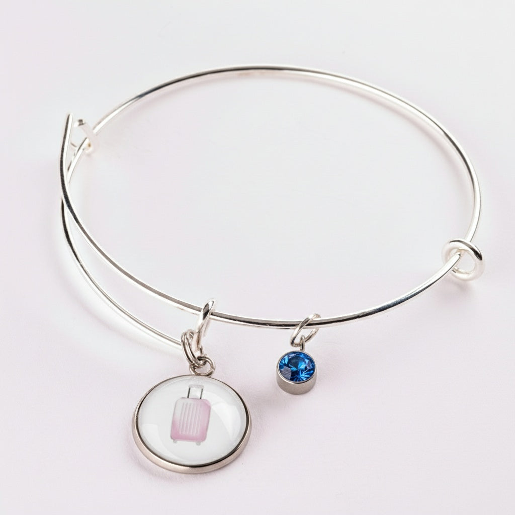March Birthstone Charm