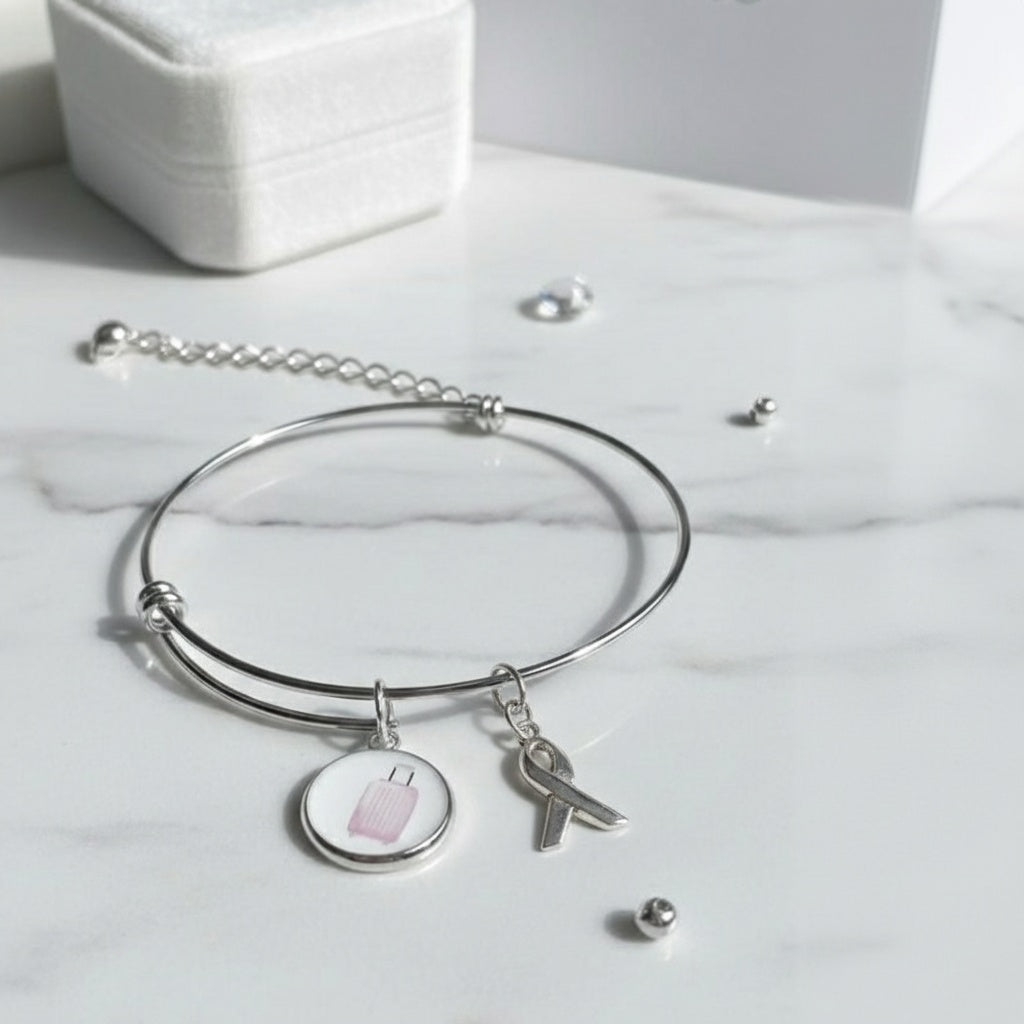 Cancer Ribbon Charm