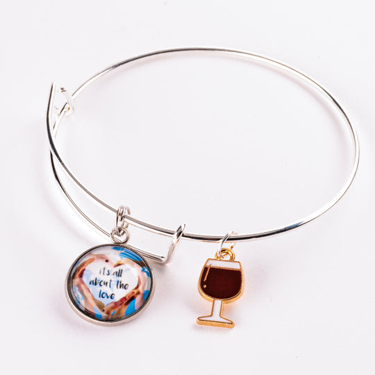 Wine Glass Charm