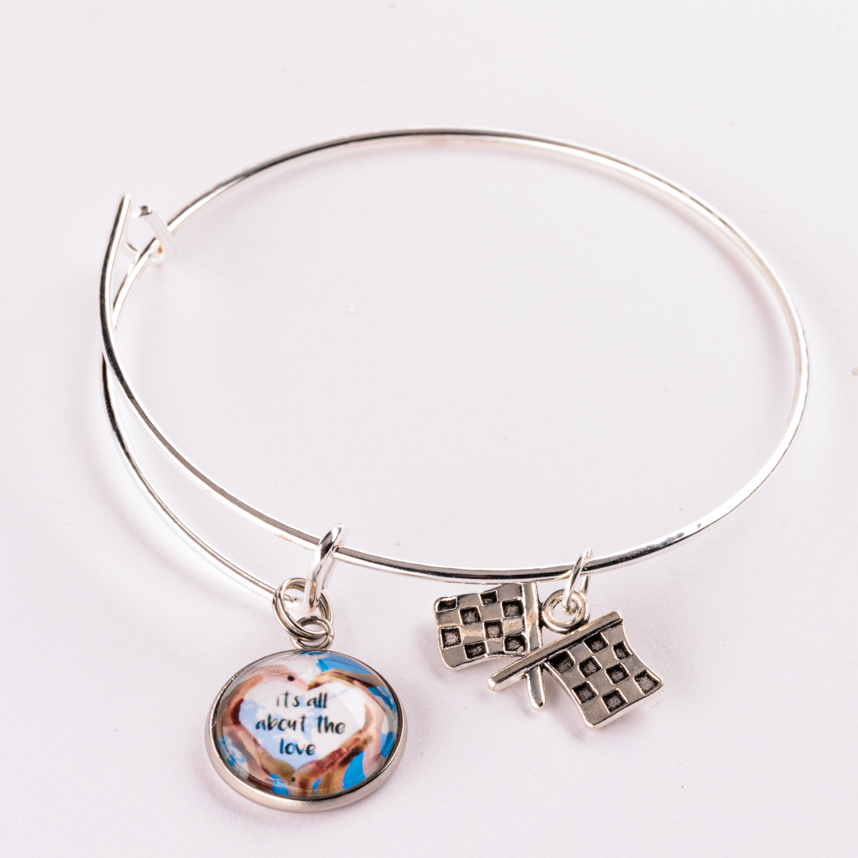 Checkered Flag Charm