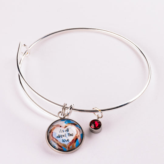 January Birthstone Charm