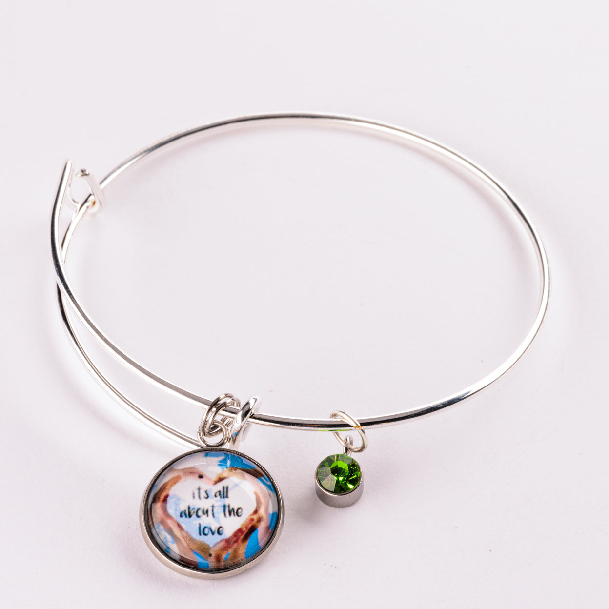August Birthstone Charm