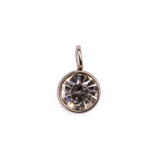 April Birthstone Charm