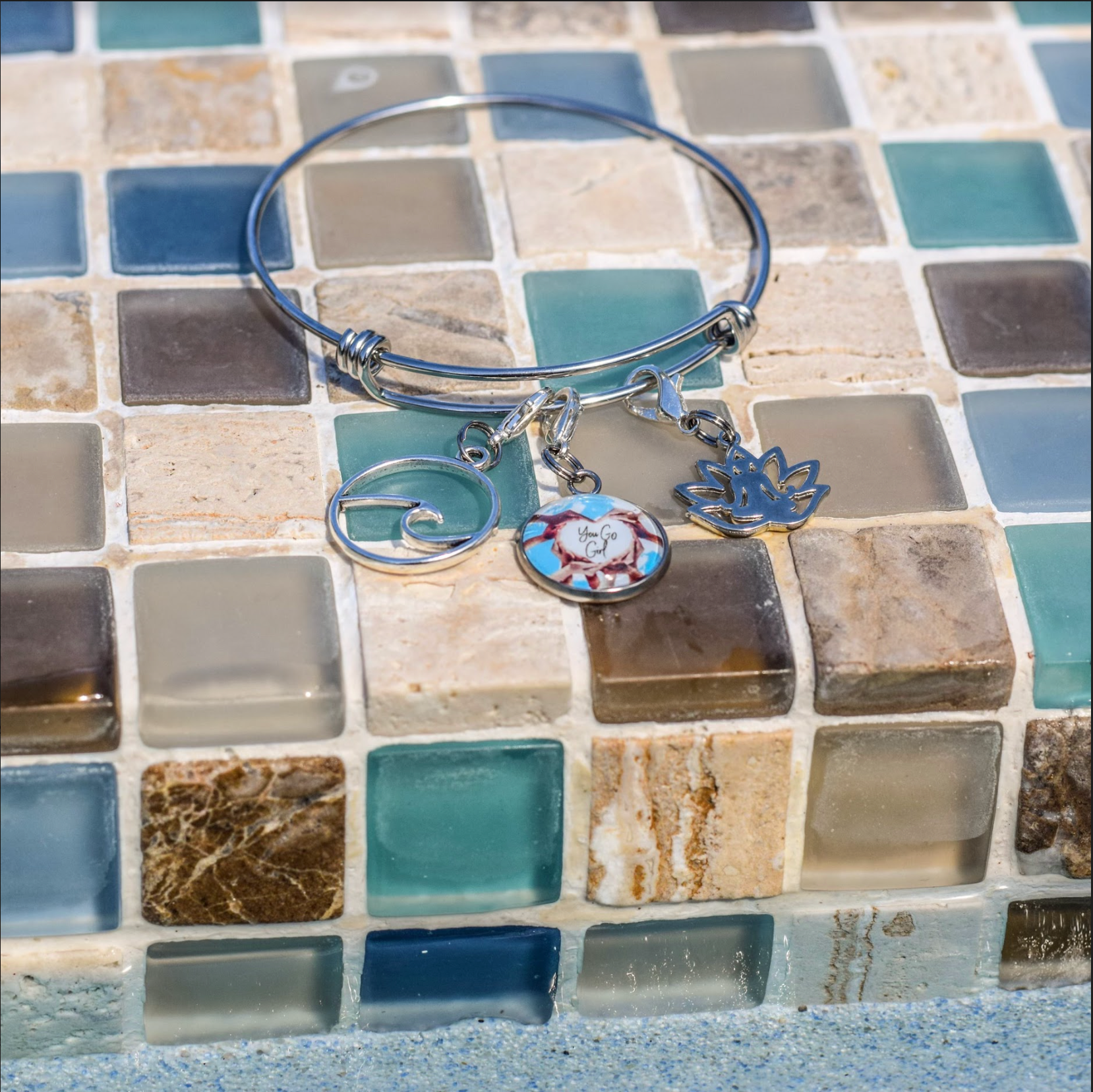 YouGoGirl Signature Charm Bracelet
